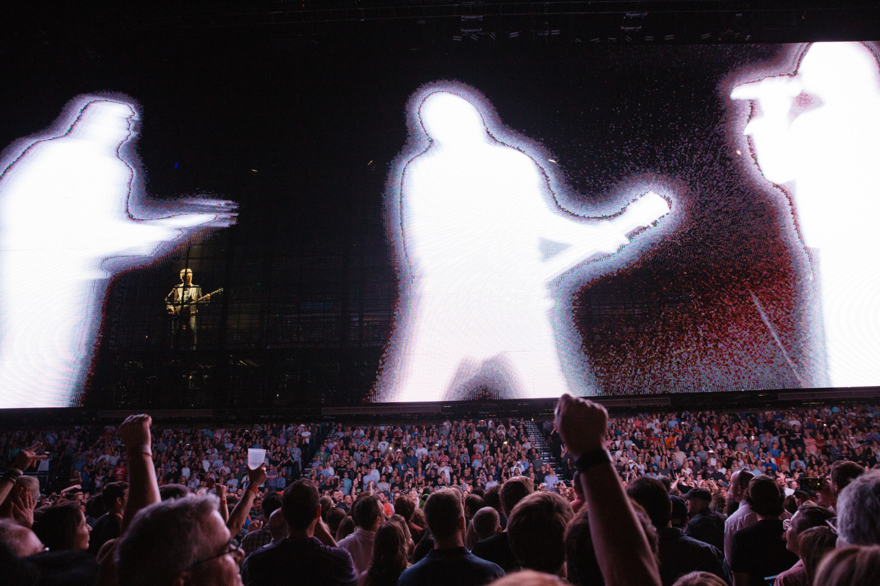 U2 Challenges Itself and Audience at Dazzling Bridgestone Arena Debut